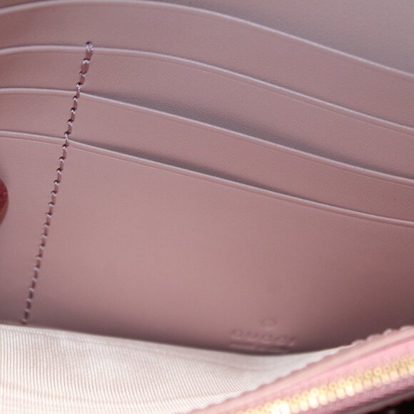 NWT GUCCI GG Jumbo Leather Embossed Continental Wallet Snap 772791 - Picture 8 of 9